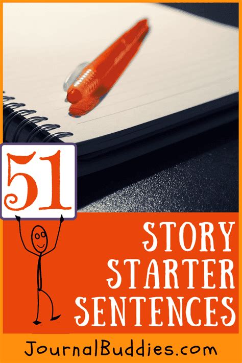 51 Super Story Starter Sentences » JournalBuddies.com.